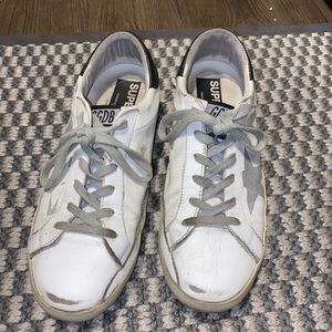 White golden goose superstars